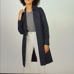 Everlane Modern Trench Coat - Navy